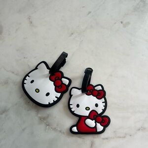 BRAND NEW HELLO KITTY LUGGAGE TAGS